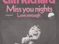Details Cliff Richard - Miss You Nights