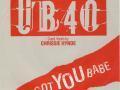 Details UB40 - guest vocals by Chrissie Hynde - I Got You Babe