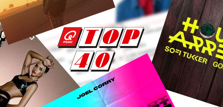 Vier binnenkomers in de Top 40
