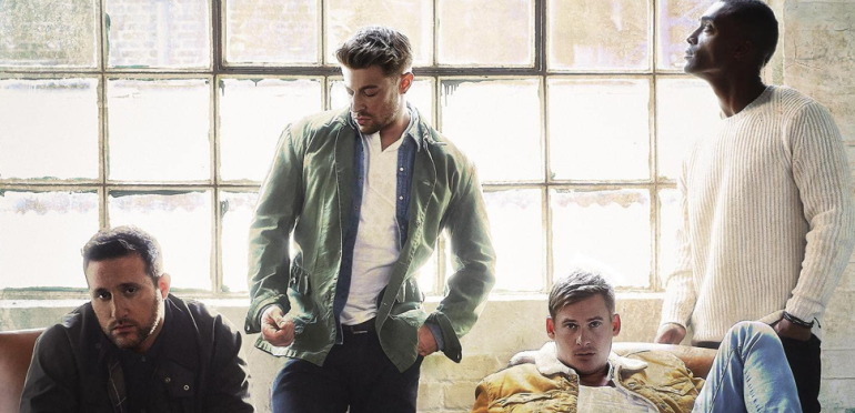 Blue altijd een viertal