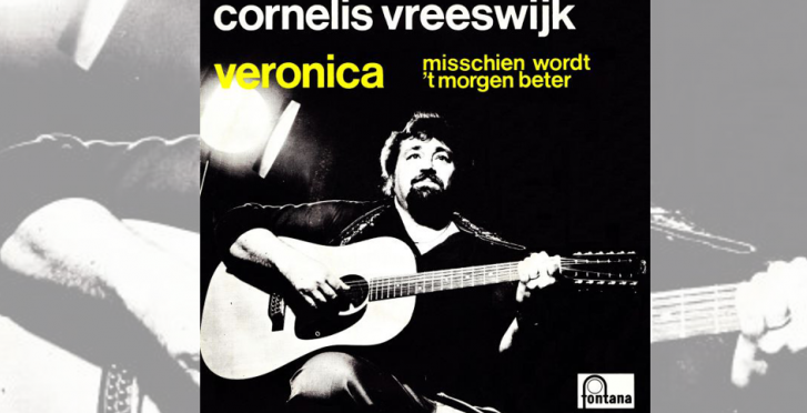 Vandaag; Top 40-debuut van Cornelis Vreeswijk