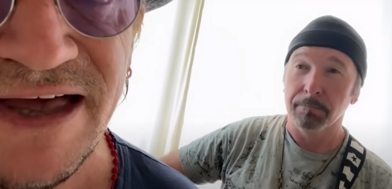 U2 werkte aan nieuwe muziek