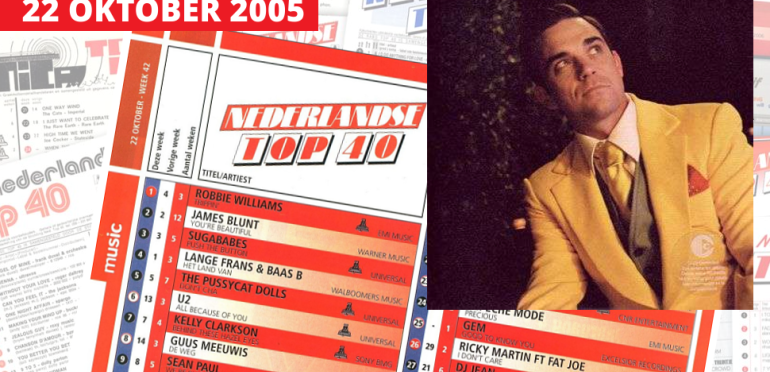 22 oktober 2005: comeback Robbie Williams