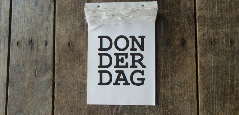 Top 4: Donderdag