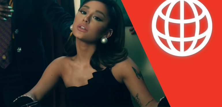 Wereldhits: Ariana Grande knalt de charts in