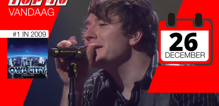 Vandaag: Owl City naar eerste plek