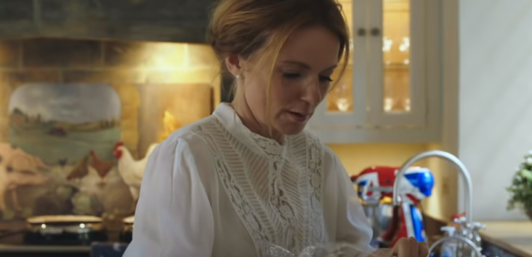 Geri Horner heeft voorliefde voor wit