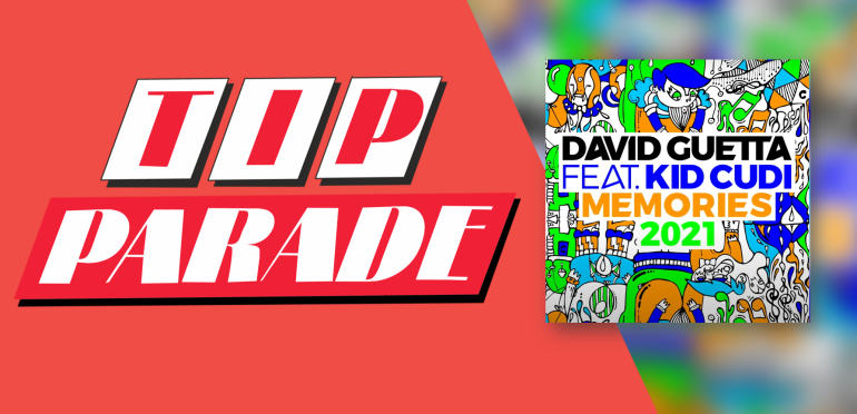 Tipparade: David Guetta en Kid Cudi zijn het hoogst nieuw