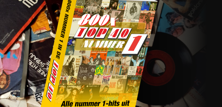 Boek 800x Top 40 nummer 1