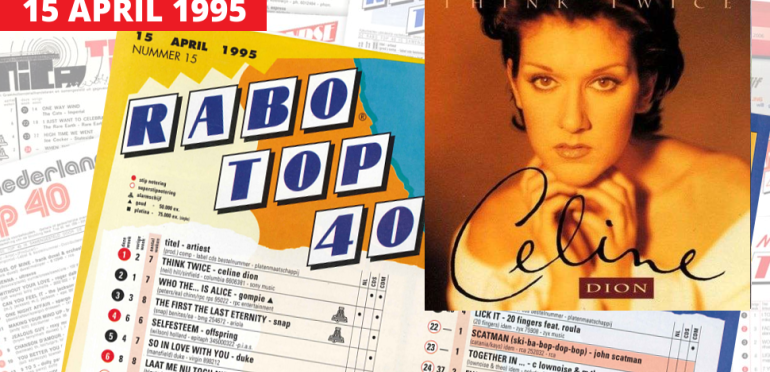 15 april 1995: eerste nummer 1-hit Celine Dion