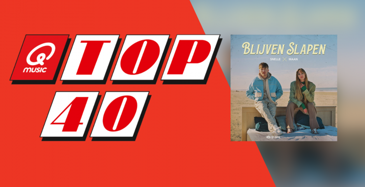 Blijven Slapen blijft nummer 1 in de Top 40