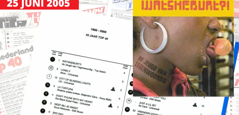 25 juni 2005: Akon op weg naar nummer 1