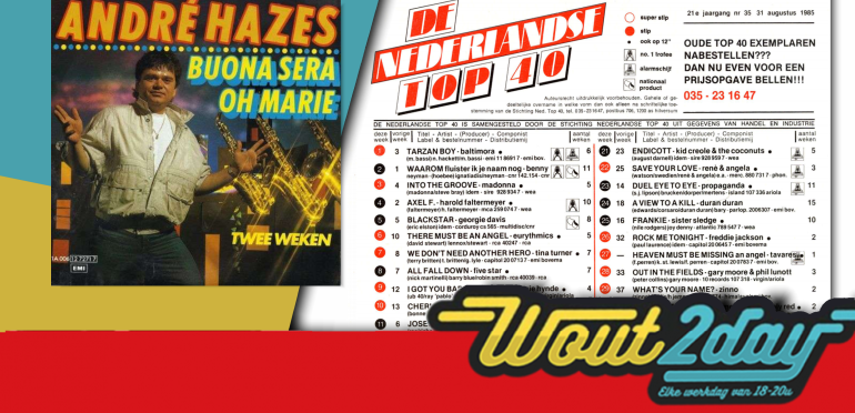 Wout2Day: 31 augustus 1985