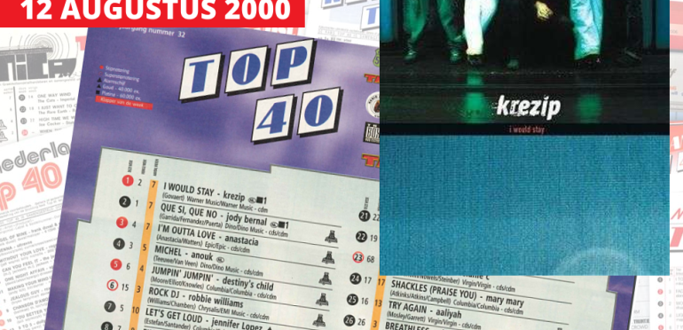 12 augustus 2000: nummer 1 voor Krezip