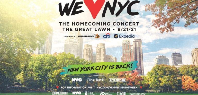 Vanavond op CNN: We Love NYC - The Homecoming Concert
