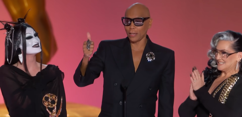 RuPaul wint 6e Emmy op rij