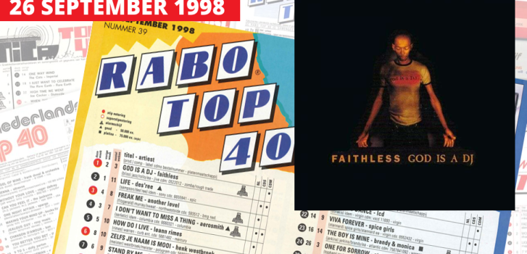26 september 1998: Faithless aan kop