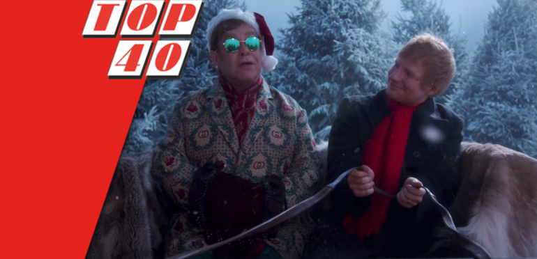 Merry Christmas is de hoogste binnenkomer in de Top 40