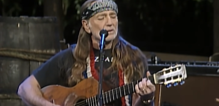 Willie Nelson te koop als bloempot