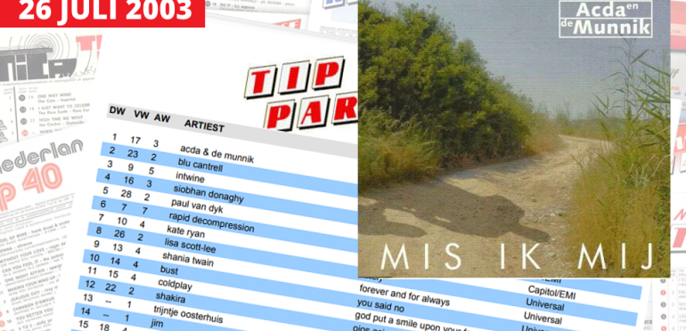 Tip 4: Bescheiden hits uit 2003