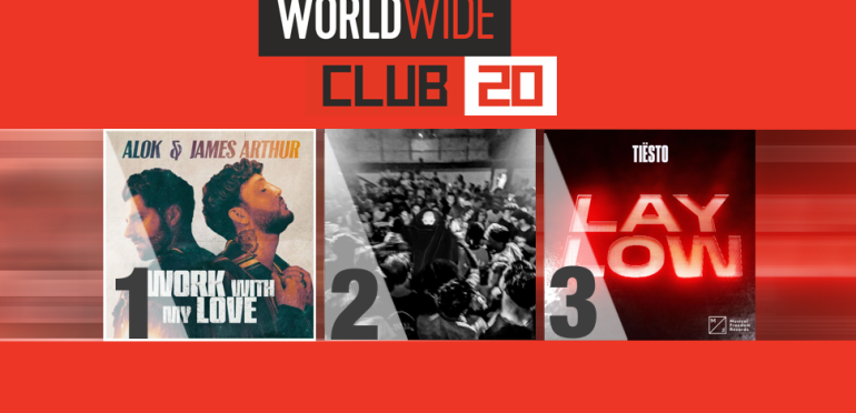 WWC20: Alok en James Arthur naar 1