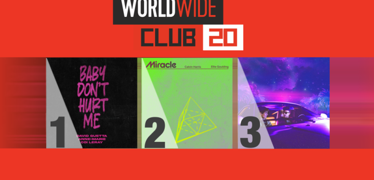 WWC20: David Guetta pakt 7e nummer 1