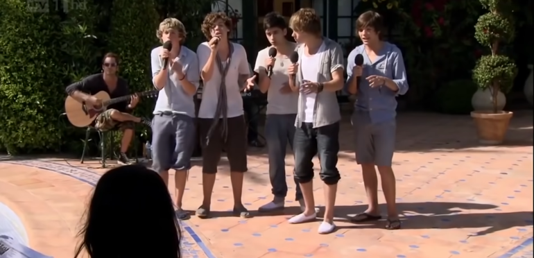 Afbeelding voor Vandaag: De eerste auditie van One Direction