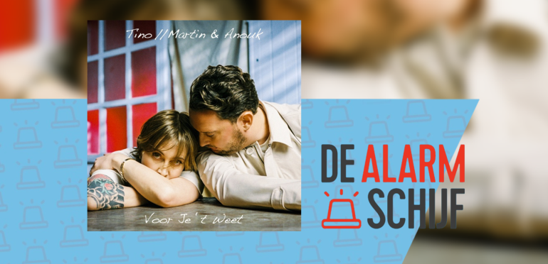Tino Martin en Anouk pakken Alarmschijf met Voor Je 'T Weet