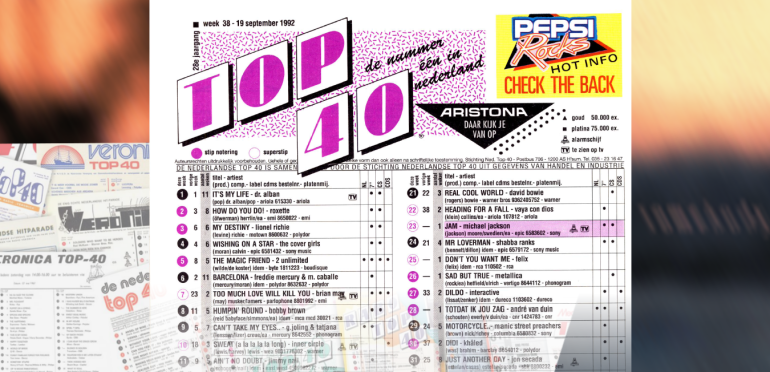 De Top 40 van 19 september 1992