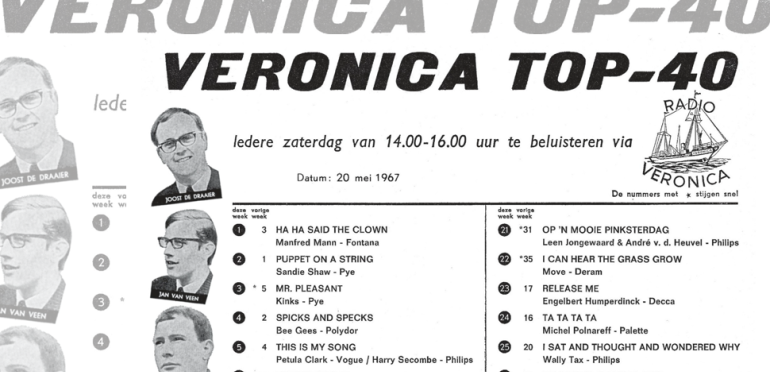 192TV: De Top 40 van 20 mei 1967
