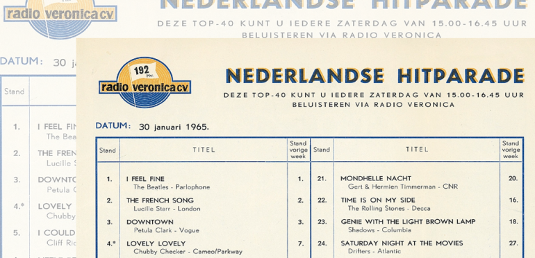 192TV: De Top 40 van 30 januari 1965