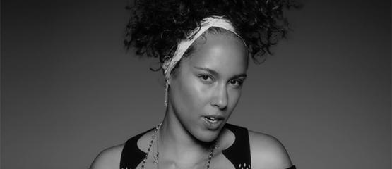 Alicia Keys gaat puur natuur