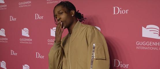 A$AP Rocky nieuwe gezicht van Dior