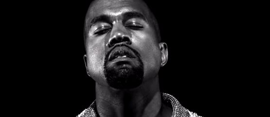 Kanye West in tranen