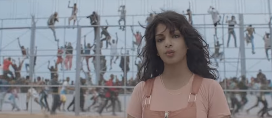 M.I.A. boos op platenlabel