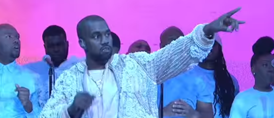 Carte blanche voor Kanye West