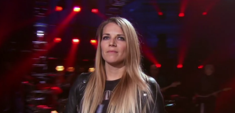 Idols-winnares Nikki in The voice of Holland