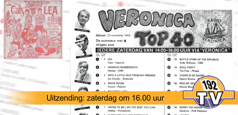 192TV: De Top 40 van 23 november 1968