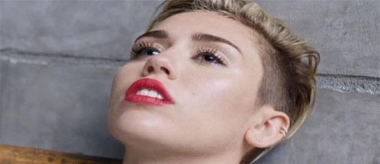 Miley Cyrus in tranen