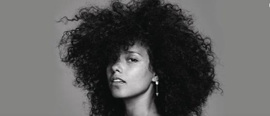 Weer make-up voor Alicia Keys