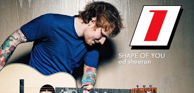 Ed Sheeran razendsnel op 1 in de Top 40