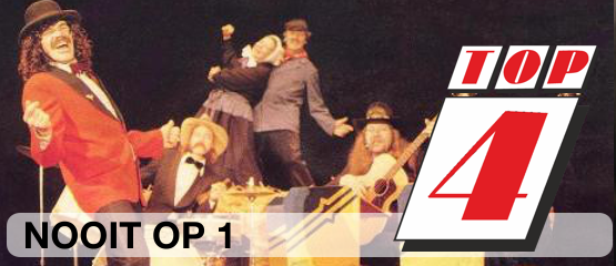 Top 4: Meeste hits en niet op 1