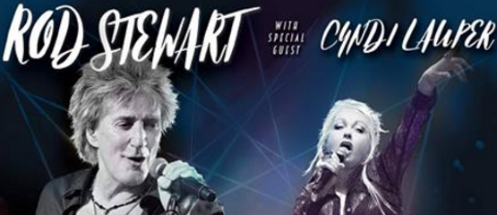 Rod Stewart en Cyndi Lauper samen op tournee
