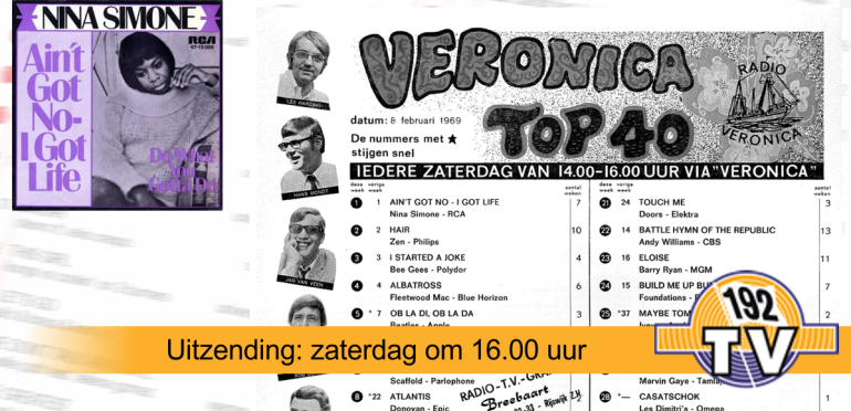192TV: De Top 40 van 8 februari 1969