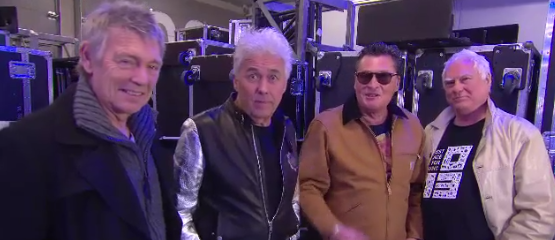 Golden Earring-concert geregeld op toilet