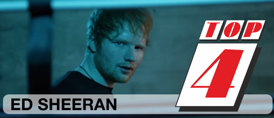 Top 4: Ed Sheeran