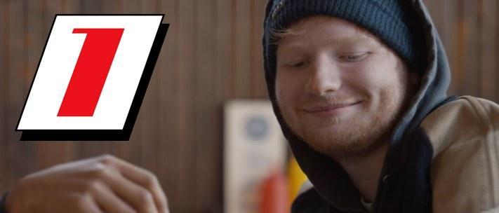 Jarige Ed Sheeran 10 weken op 1