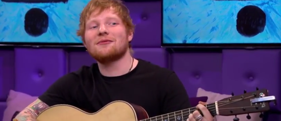 Ed Sheeran speelt alles