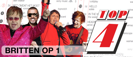 Top 4: Britse solo-zangers op 1