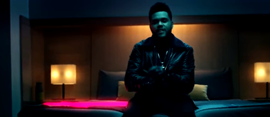 The Weeknd huurt bios af